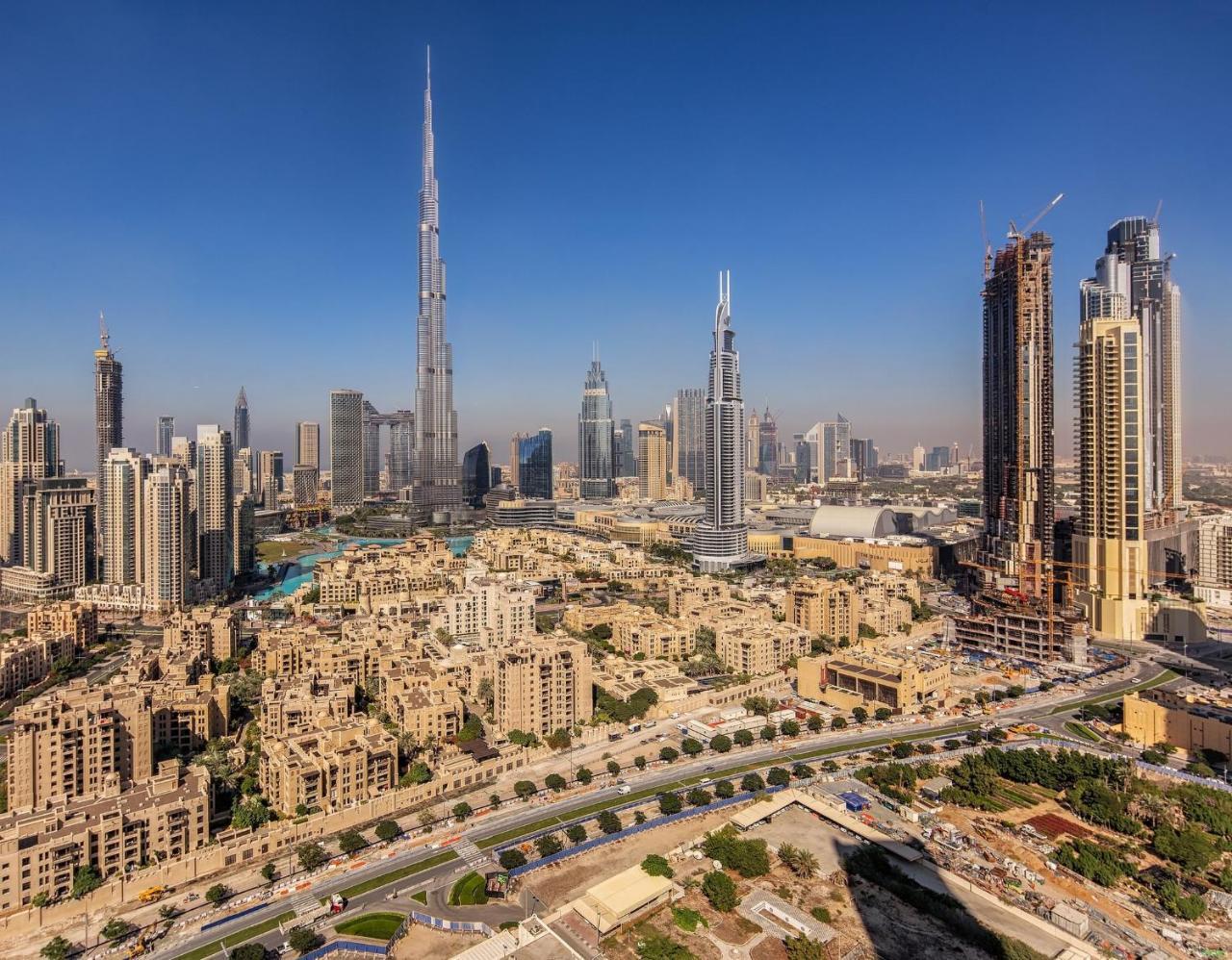 Nasma Luxury Stays - Fantastic Burj Khalifa View From This Fancy Condo Dubaj Kültér fotó